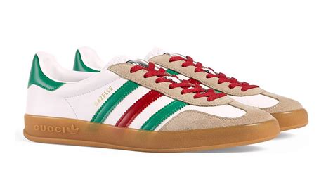 gucci adidas gazzelle|Adidas x Gucci hard sided.